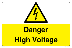 Danger High Voltage